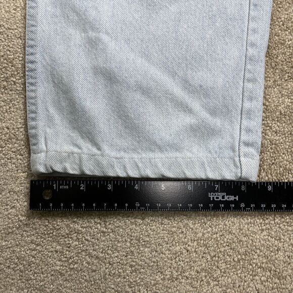 VTG 90s Levi’s Men’s 505 Jeans Red Tab 41X29 USA Light Wash Denim Blue Fade - Picture 12 of 16